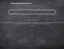 Tablet Screenshot of desenvolvimentodesites.net